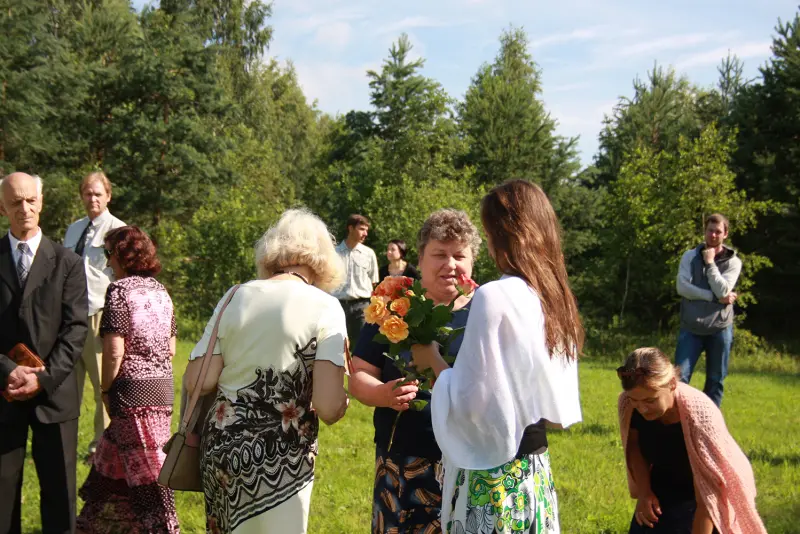 Kristības un bērnu svētīšana Olaines draudzē