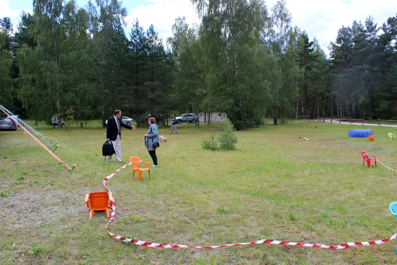 Lielā telts sanāksme Mazirbē