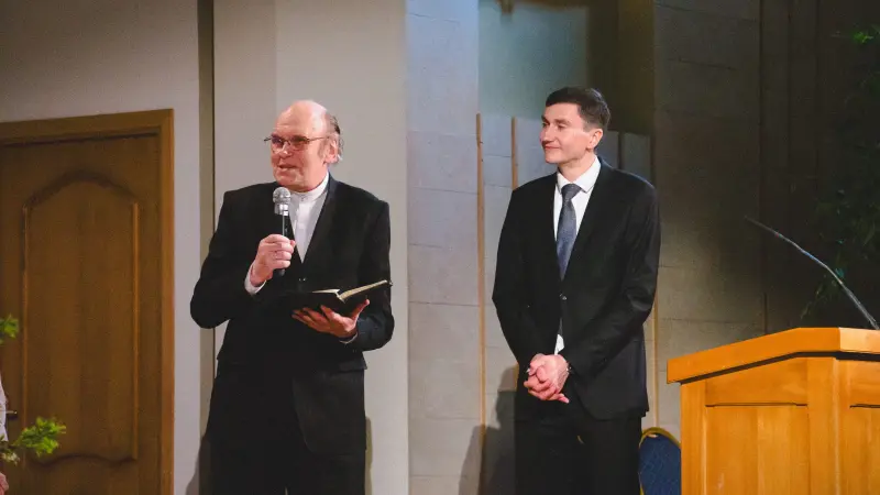 Adventistu draudzes 130 gadu jubilejas dievkalpojums un kristības