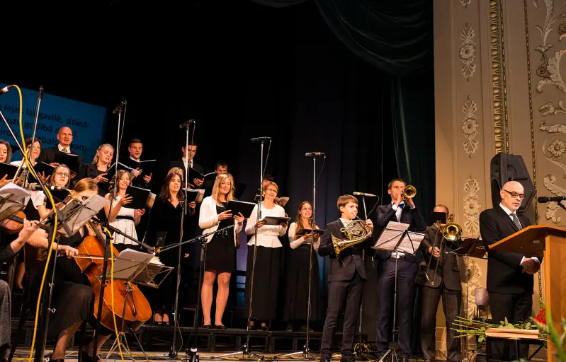 120 gadu jubilejas svētku dievkalpojums un koncerts