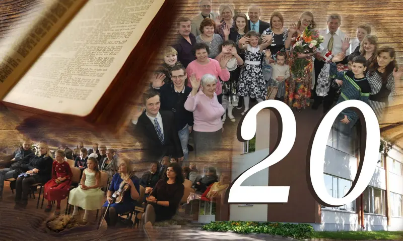 Krāslavas draudzes 20 gadu jubileja