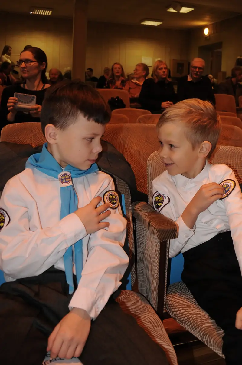 Rīgas 1. draudzes Piedzīvojumu meklētāju uzņemšanas ceremonija