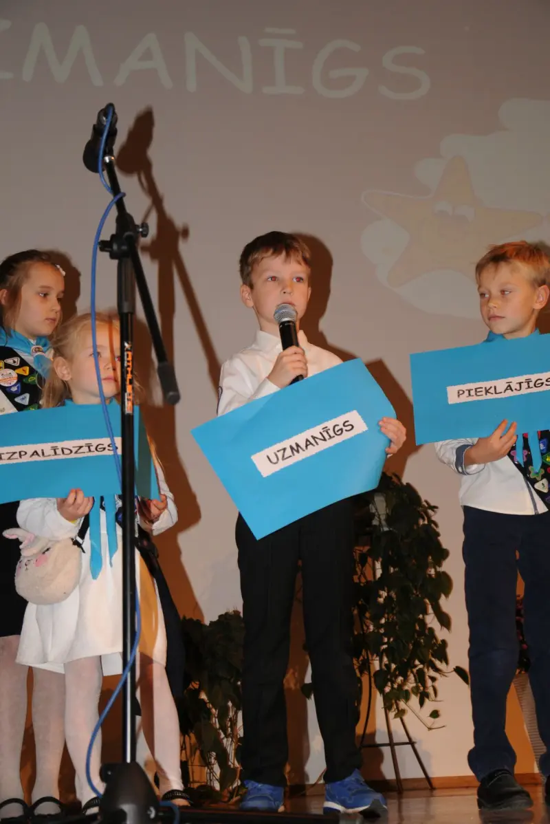 Rīgas 1. draudzes Piedzīvojumu meklētāju uzņemšanas ceremonija