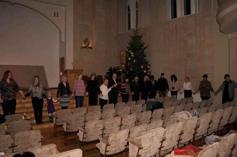 Kristības Rīgas 1. draudzē