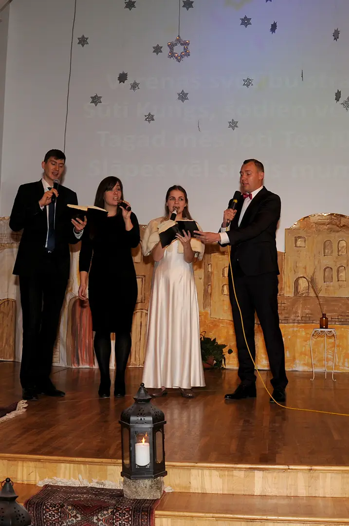 Ziemassvētku dievkalpojums Rīgas 1. draudzē