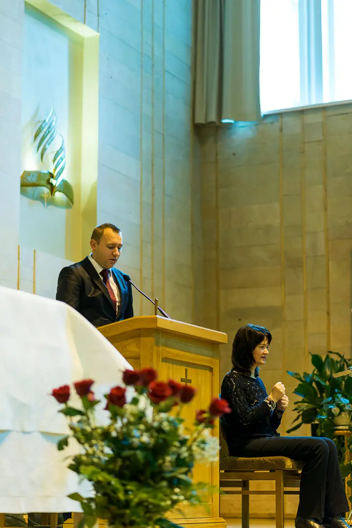 Sv. Vakarēdiena dievkalpojums Rīgas 1. draudzē