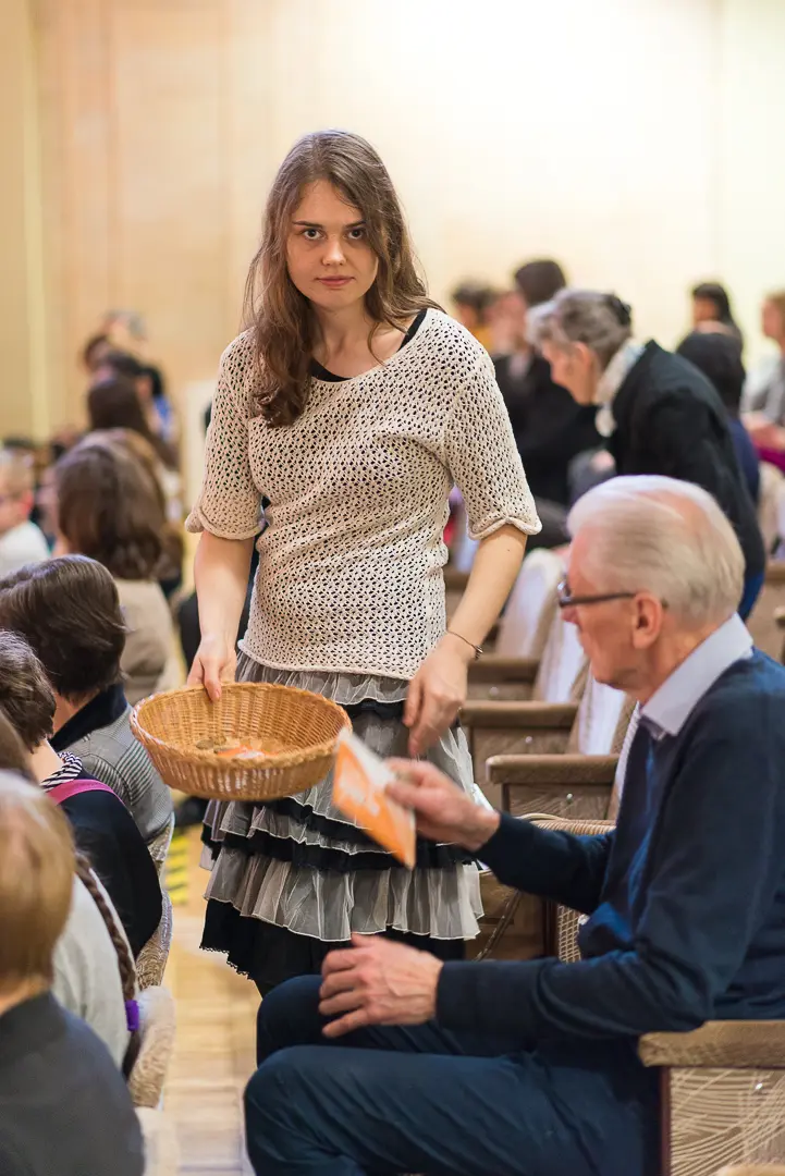 Sv. Vakarēdiena dievkalpojums Rīgas 1. draudzē