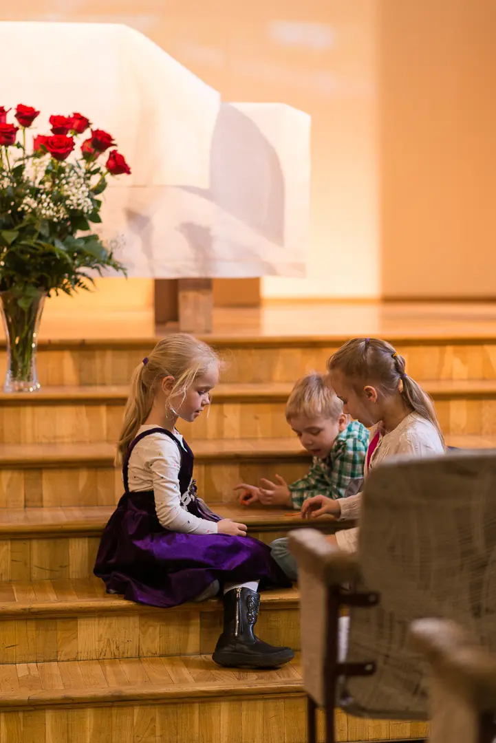 Sv. Vakarēdiena dievkalpojums Rīgas 1. draudzē