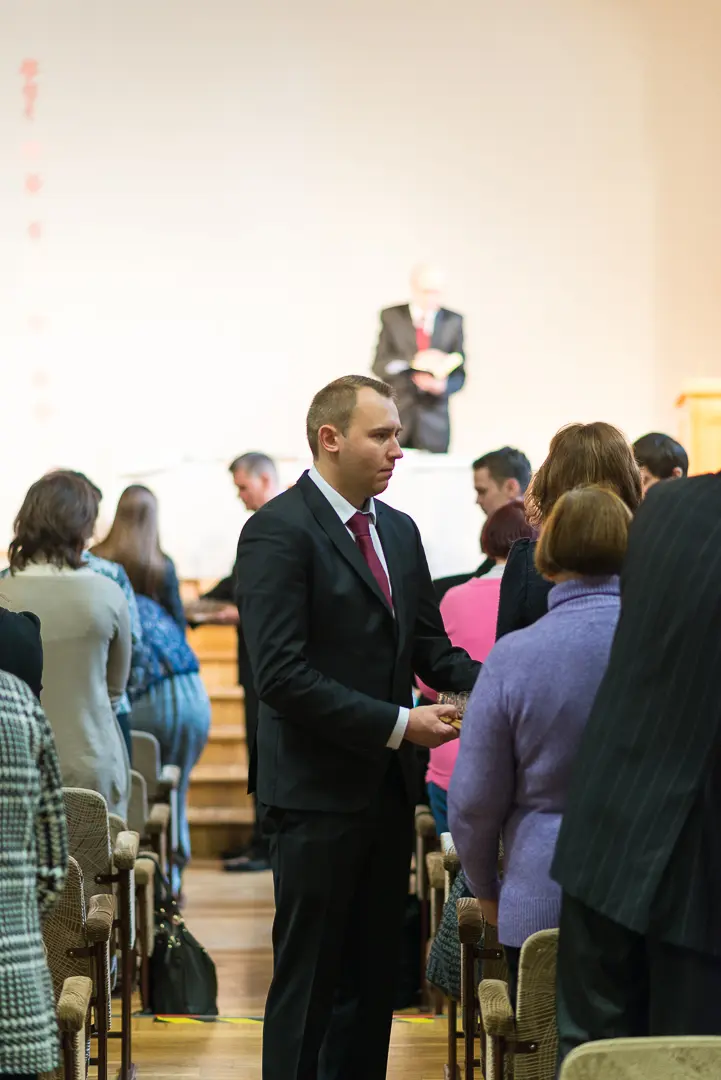 Sv. Vakarēdiena dievkalpojums Rīgas 1. draudzē