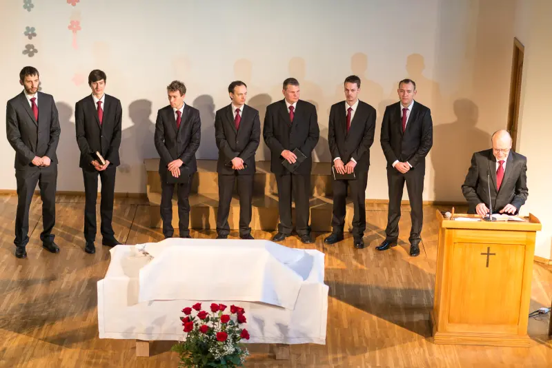 Sv. Vakarēdiena dievkalpojums Rīgas 1. draudzē