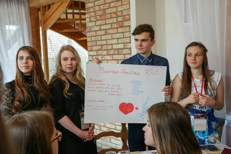 Jauniešu konference – atjaunots, iedvesmots, piepildīts.