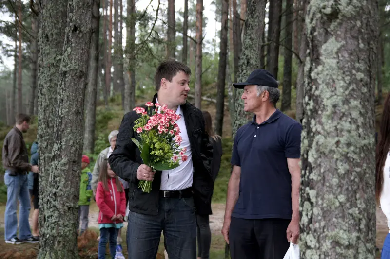 Kristības Klapkalnciema jūrmalā - Tukuma draudze