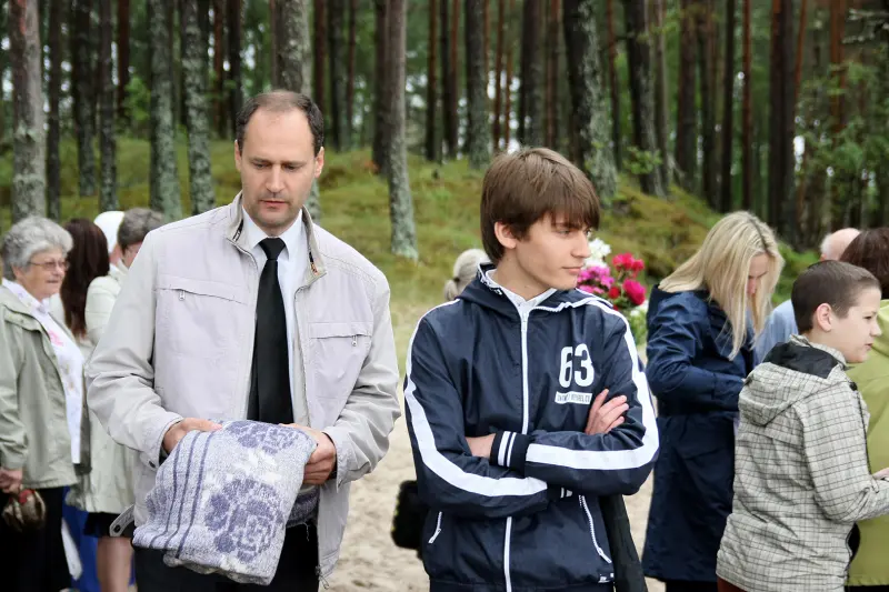 Kristības Klapkalnciema jūrmalā - Tukuma draudze