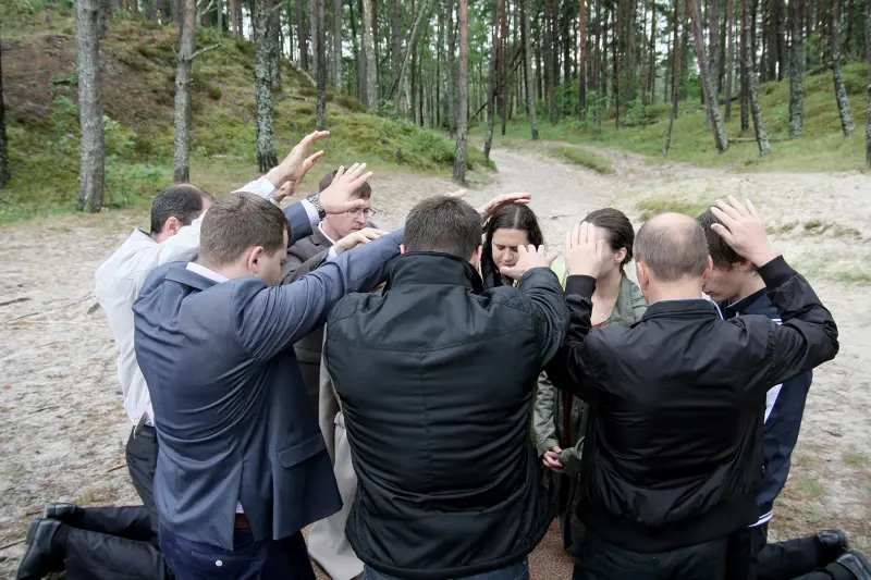 Kristības Klapkalnciema jūrmalā - Tukuma draudze
