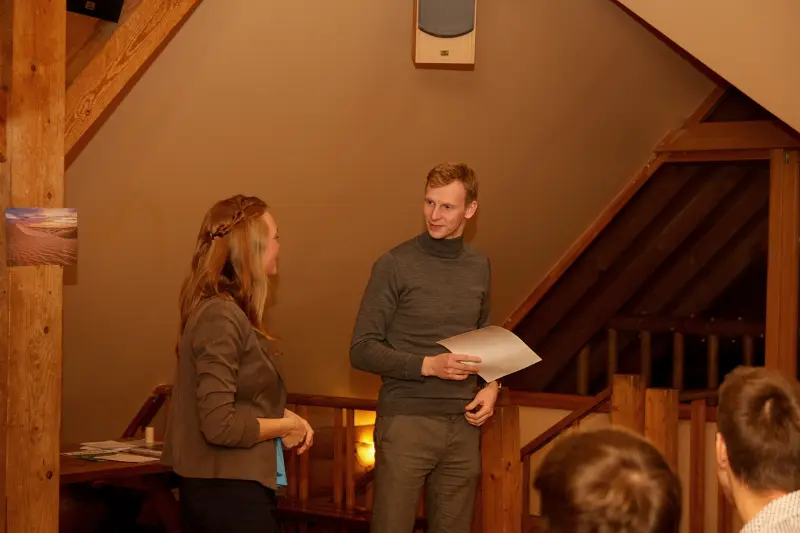 Projekta "Daniela noslēpumi" noslēdzošais pasākums viesu namā "Laba pirts"