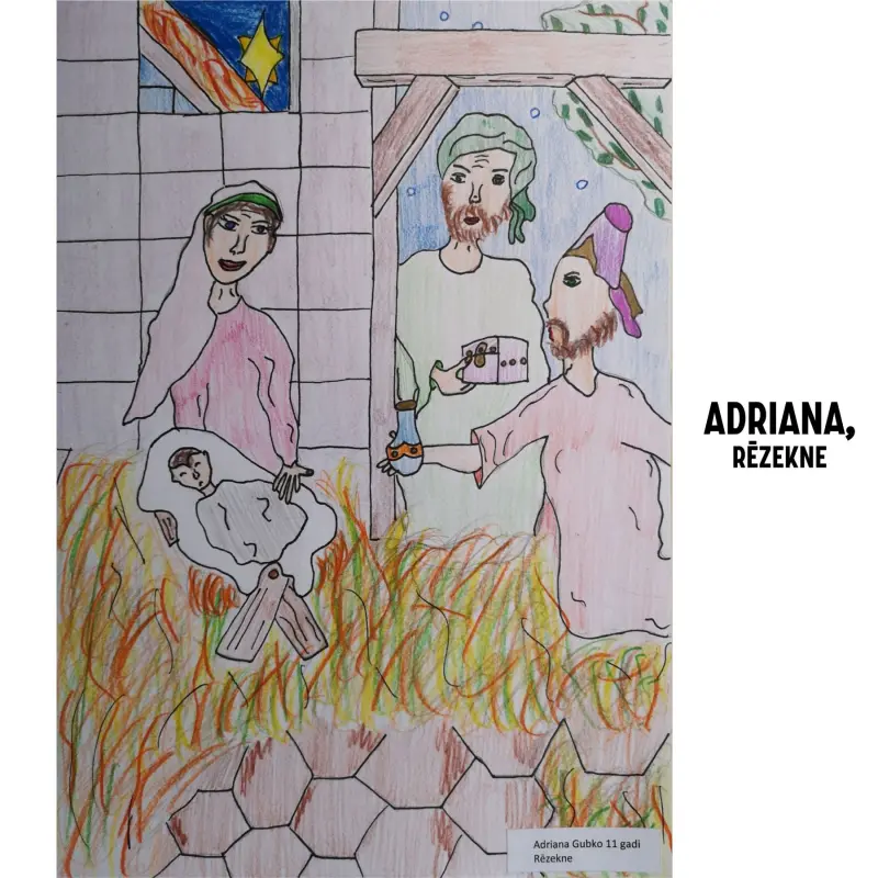 Konkursa "Apsolījumu dārgumu lāde" bērnu zīmējumi