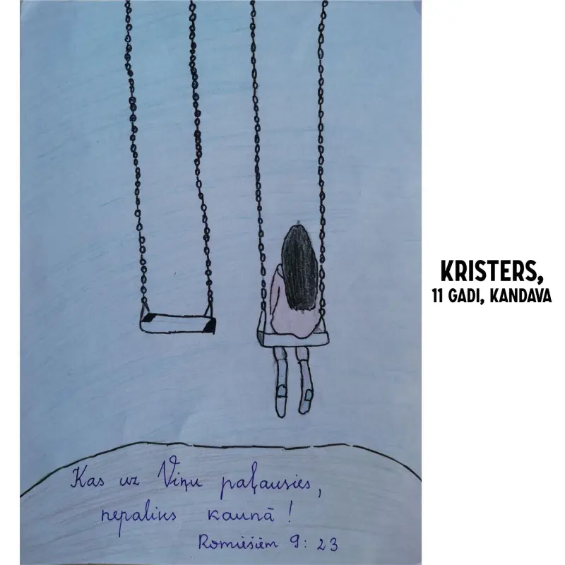 Konkursa "Apsolījumu dārgumu lāde" bērnu zīmējumi
