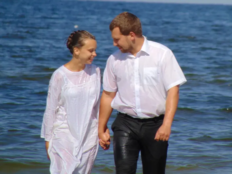 Beates Birziņas kristības jūrā