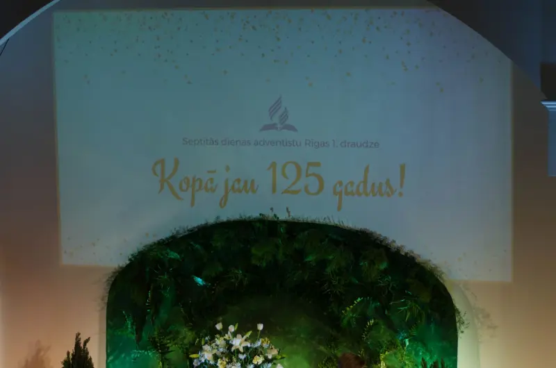 125 gadu jubilejas svētku dievkalpojums