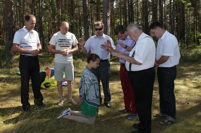 Beates Birziņas kristības jūrā