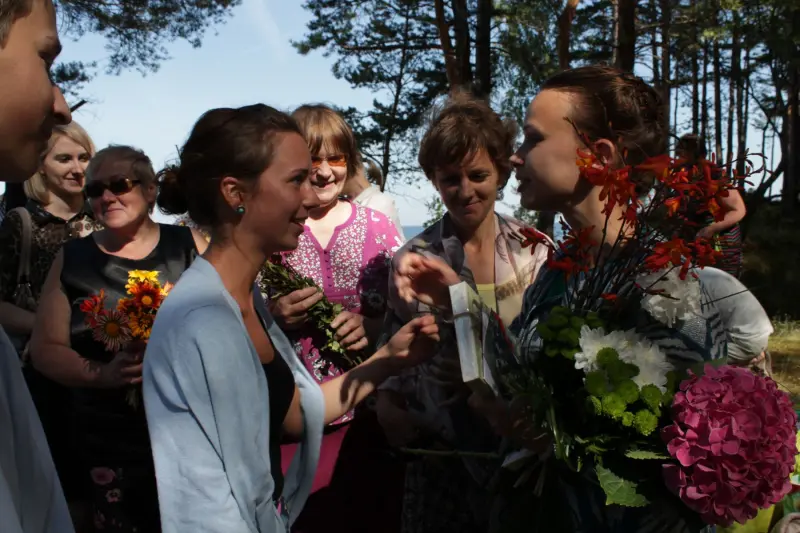 Beates Birziņas kristības jūrā