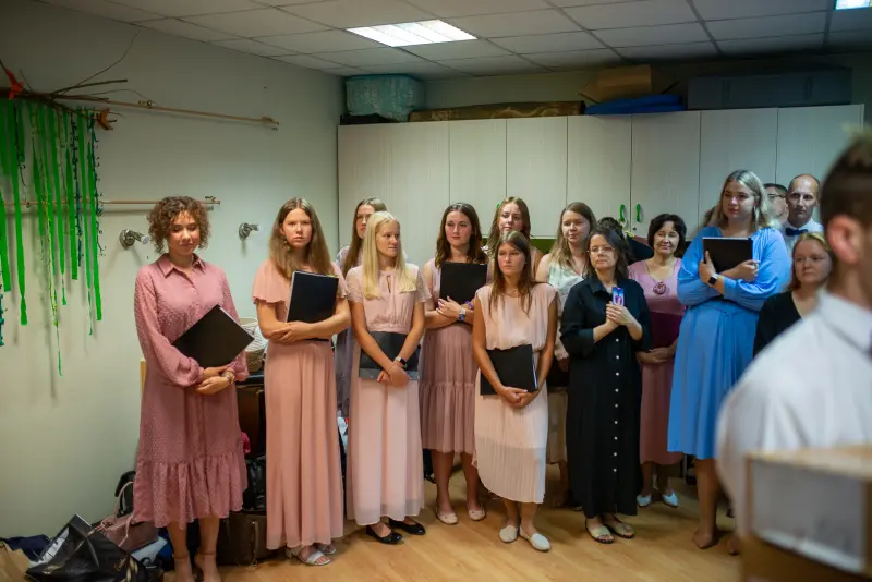 Dziesmu grāmatas atklāšana