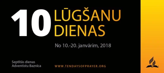 10 lūgšanu dienas 2018 - Augstais Priesteris
