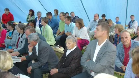 Brīvdabas dievkalpojums Limbažos  