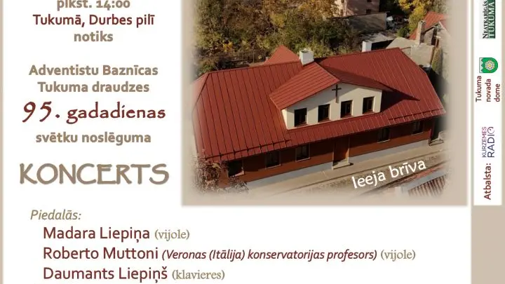 Tukuma draudzei 95 gadi