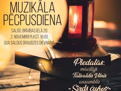 Reformācijas dienai veltīta muzikāla pēcpusdiena "Pastāvēs kas mainīsies"