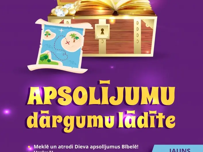 Jauns konkurss bērniem "Apsolījumu dārgumu lādīte"