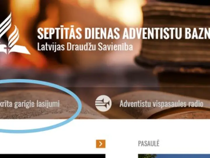 Jaunums – ikrīta garīgie lasījumi