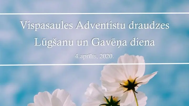 Lūgšanu un gavēņa diena