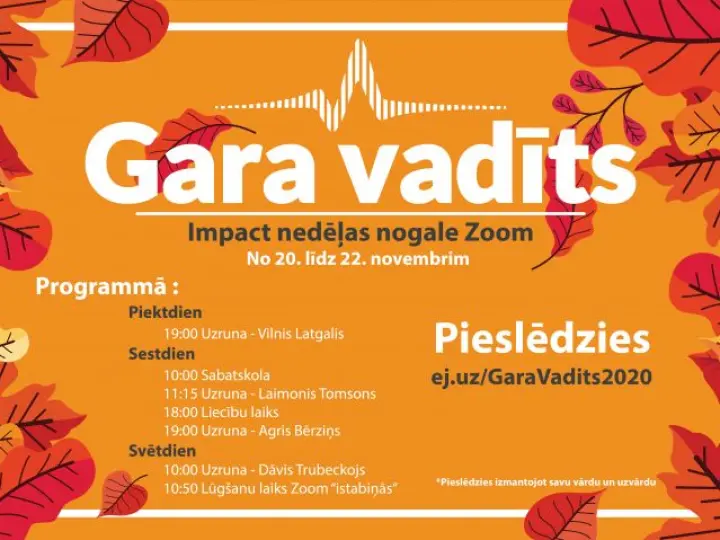 IMPACT Zoom nedēļas nogale