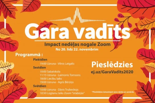 IMPACT Zoom nedēļas nogale