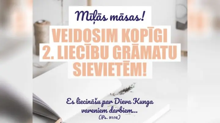 Sākusies otrās sieviešu liecību grāmatas veidošana