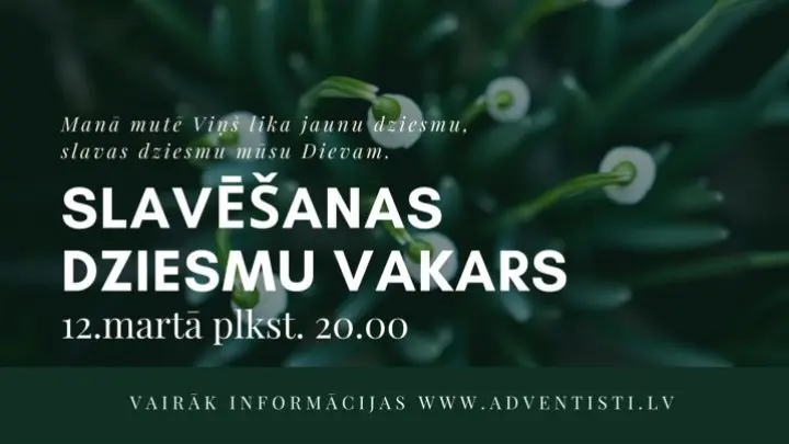 Slavēšanas dziesmu vakars