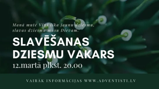 Slavēšanas dziesmu vakars