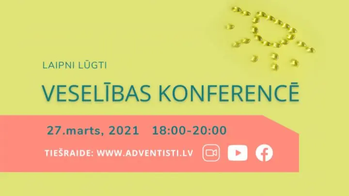 Veselības konference - 27. martā