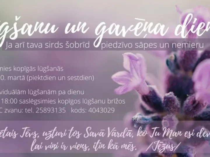 Lūgšanu un gavēņa dienas
