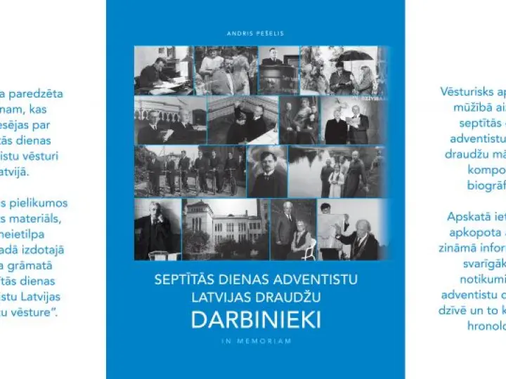 TAPUSI JAUNA GRĀMATA - "SDA Latvijas draudžu darbinieki"