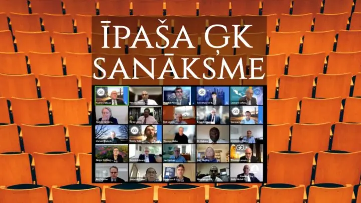 2022. gada janvārī notiks īpaša Ģenerālkonferences sanāksme