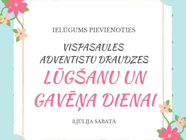 Lūgšanu un gavēņa diena