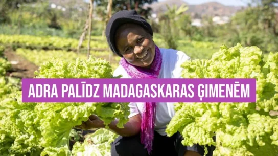 ADRA palīdz Madagaskaras ģimenēm