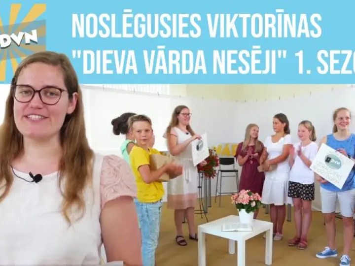Noslēgusies viktorīnas "Dieva Vārda nesēji" 1. sezona