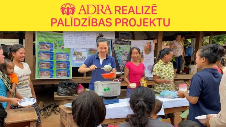 ADRA realizē palīdzības projektu Laosā