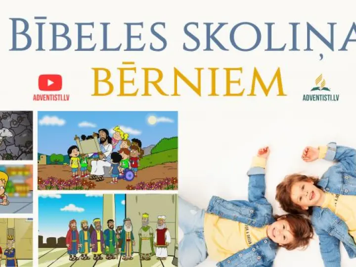 Klāt jaunais bērnu Bībeles skoliņas filmiņu ceturksnis
