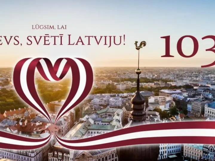 Dievs, svētī Latviju!