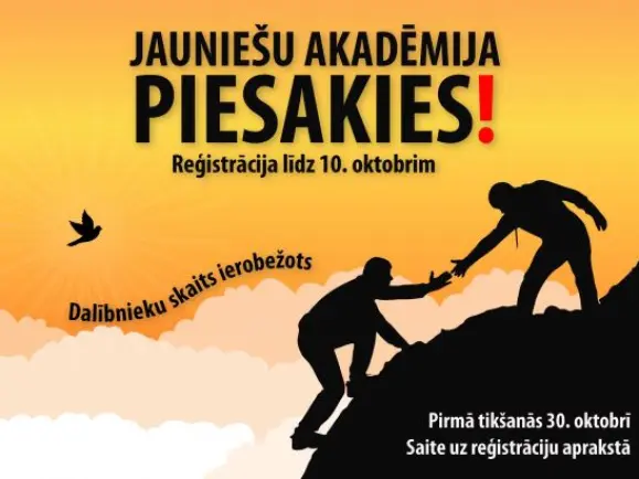 Piesakies uz Jauniešu akadēmiju