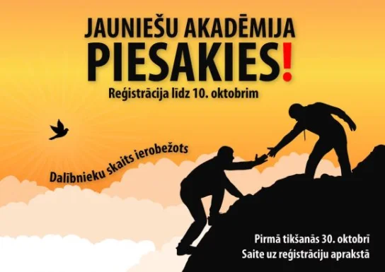 Piesakies uz Jauniešu akadēmiju
